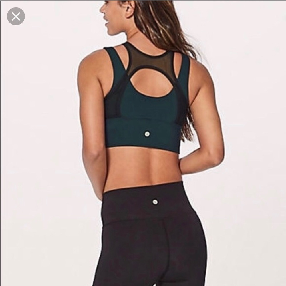 Lululemon double tap back bra 6